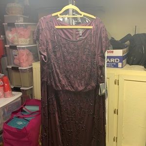Adrianna Papell Purple Dress